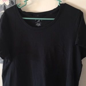 Black xlarge white stage woman’s top